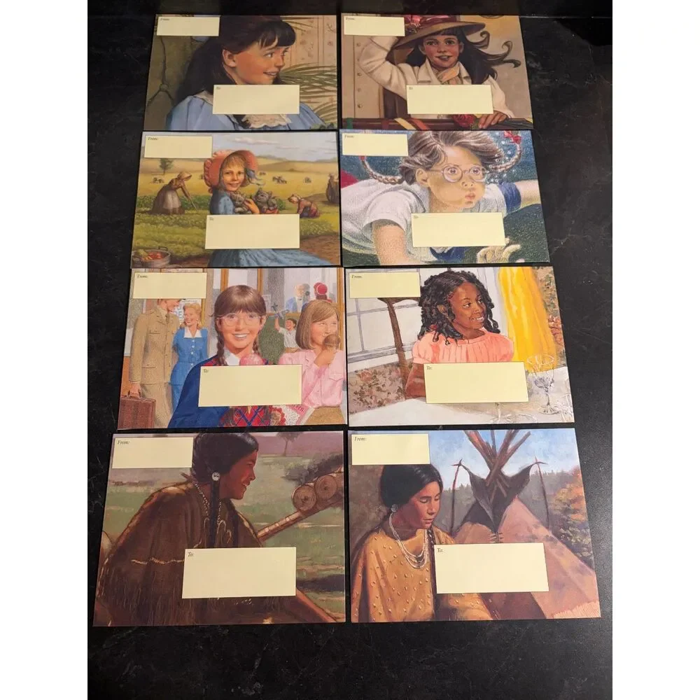 Vintage 2004 American Girl Pen Pal Pack Cards Notes Stationery Set Retired